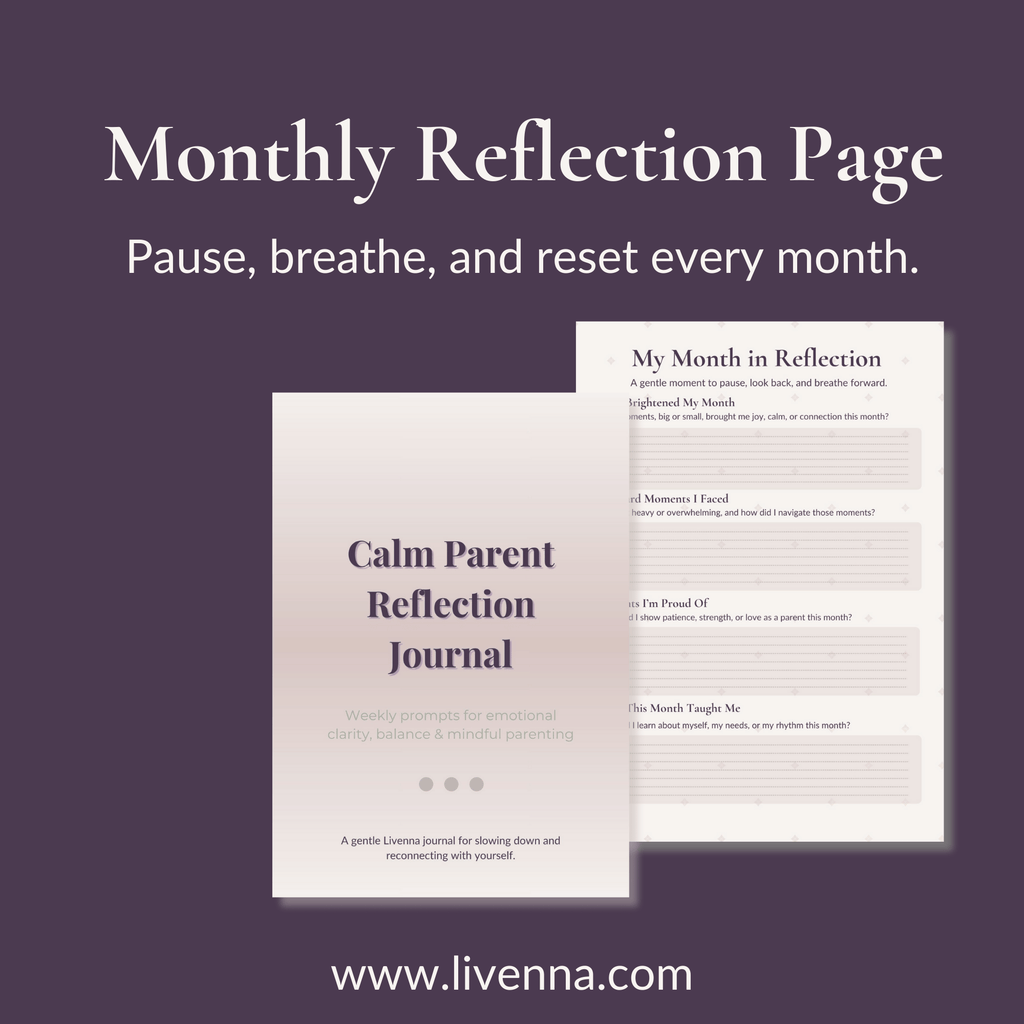 Calm Parent Reflection Journal