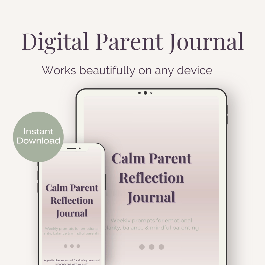 Calm Parent Reflection Journal